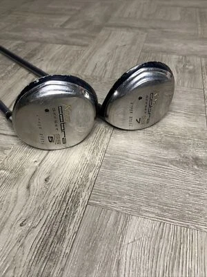 Preowned Ladies King Cobra Offset Fairway Graphite Set Right Handed 5-7 woods - Image 1 of 4