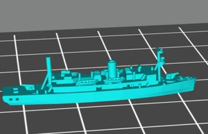 1:1250 Hr. Ms. Rigel class minelayer - Foto 1 di 1