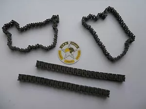 VEREM (4) CHENILLES CHAR PZ IV ACCESSOIRES D'ORIGINE - Foto 1 di 2
