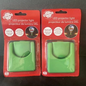 2 Christmas LED Projector Light Battery Operated Indoor Tree & Red Truck New - Picture 1 of 7