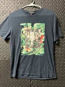 Michael Kors Blue T Shirt Medium - Picture 1 of 6
