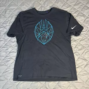 Nike Carolina Panthers Shirt Mens XL Black NFL Football Outdoors Athleisure Gym - Picture 1 of 11