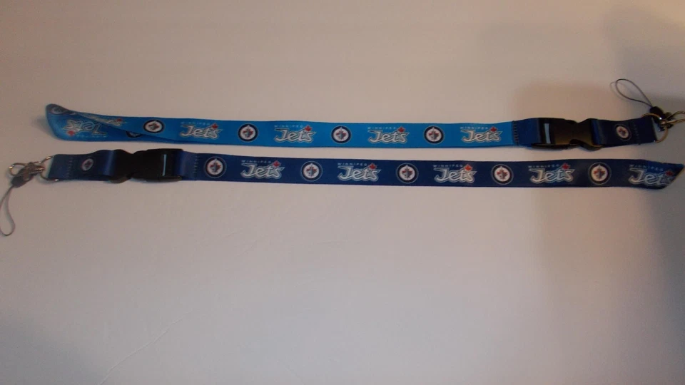 Dos cordones Winnipeg Jets NHL impresos en ambos lados 25" envío gratuito Foto 1 de 1