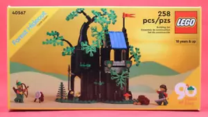 LEGO 40567 Forest Hideout Castle System 90 anni di gioco set costruzioni giocattolo 2022 - Foto 1 di 6