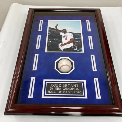 Kobe Bryant Signed Major League Baseball PSA DNA COA Los Angeles Lakers - Image 1 of 4