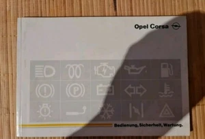 Opel Corsa A 11/1991 Betriebsanleitung Sicherheit Wartung Bordbuch. Deutsch. - Bild 1 von 2