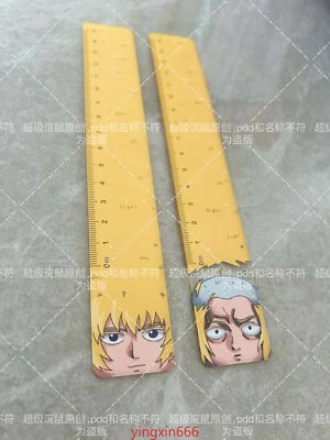 2 Stück Anime Mob Psycho 100 Hanazawa Teruki Lineal Student Schreibwaren Geschenk - Bild 1 von 3