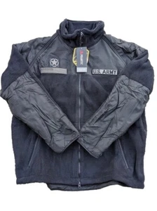 POLARTEC Gen 2 Lev 3 kaltes Wetter Militär Armee schwarze Vliesjacke B.A.F. XL - Bild 1 von 14