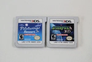 Nintendo 3DS Demo Pilotwings Resort + Star Fox 64 3D Not For Resale Card Starfox - Picture 1 of 2