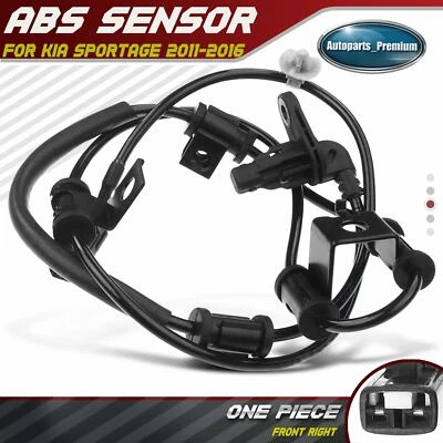 Sensor de velocidad de rueda ABS 2 pines para Kia Sportage 2011-2016 pasajero delantero derecho Foto 1 de 4