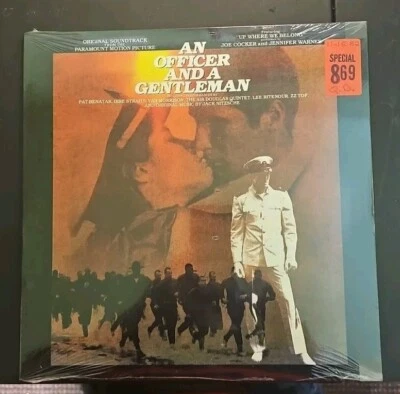 An Officer And A Gentleman Soundtrack LP SEALED Island 90017-1 ZZ Top Benatar  - Image 1 of 4