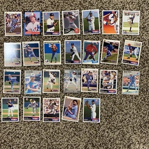 Lot 26 Montreal Expos Baseball Cards 80s 90s 2000s Cabrera Schneider Vazquez - Picture 1 of 4