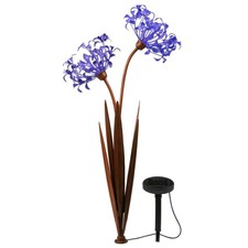 UPC 842674001071 product image for Agapanthus Decor Pathway Light Solar Powered Twin Head Decorative Lighting 29 In | upcitemdb.com