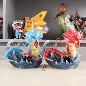 Red Gyarados Anger Anime Game Figure Statue Toy 20cm Box New Zction Gift Toy - Picture 1 of 12