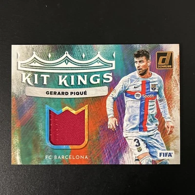 2022-23 Panini Donruss - Kit Kings Gerard Pique FC Barcelona Espanha - Imagem 1 de 4