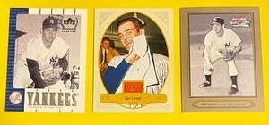 DON LARSEN, NEW YORK YANKEES, 3-Card Lot, WORLD SERIES PERFECT GAME, 2X Champion - Picture 1 of 2