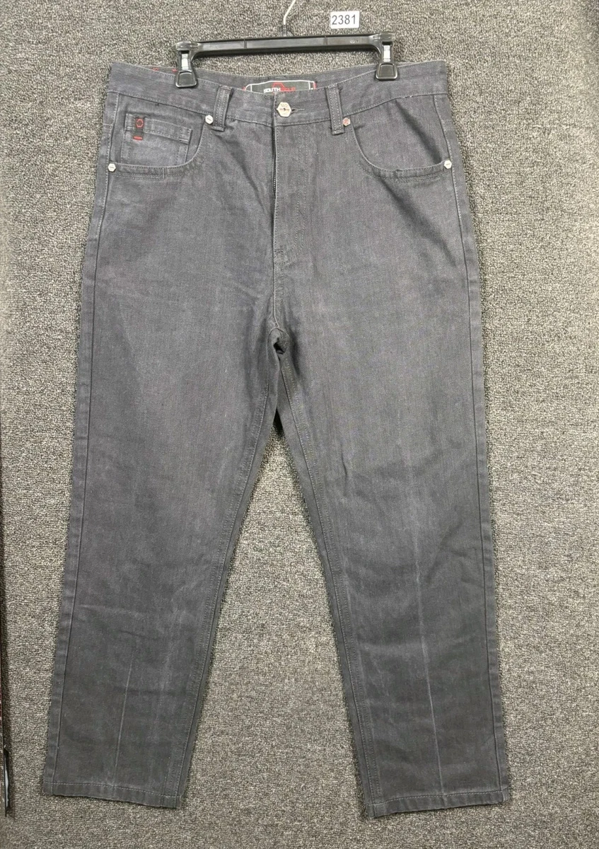 Las mejores ofertas en Vaqueros Clásico Negro Southpole para De