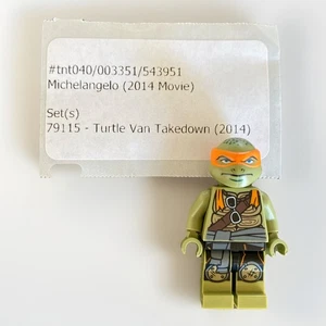 LEGO Minifigur Michelangelo tnt040 Teenage Mutant Ninja Turtles 79115 Movie - Bild 1 von 6