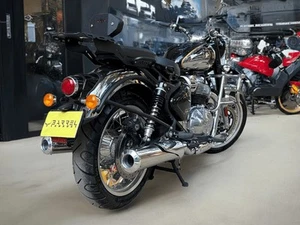 BASS MASTER EXHAUST SILENCER SILVER FIT FOR ROYAL ENFIELD CLASSIC 650 - Picture 1 of 7