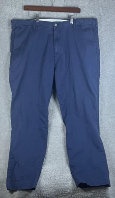 Polo Ralph Lauren Pants Mens 44x32 Navy Blue Stretch Classic Fit Chino Cotton - Image 1 of 4