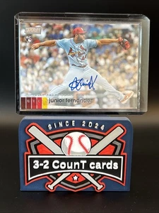 2020 Topps Stadium Club - Autographs Junior Fernandez #AJF (AU, RC) - Picture 1 of 2