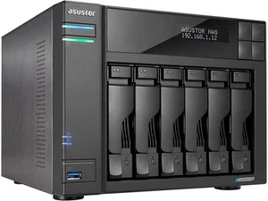 ASUSTOR Lockerstor 6 AS6706T SAN/NAS Storage System - Picture 1 of 11