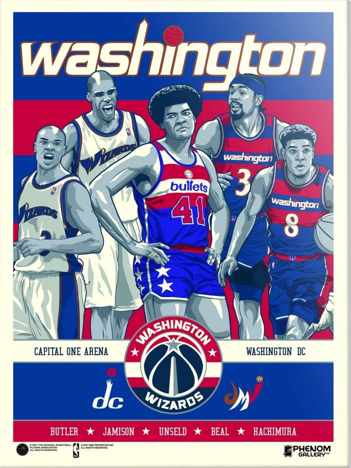 18x24 NBA Poster : WASHINGTON WIZARDS MIXTAPE - Image 1 of 1