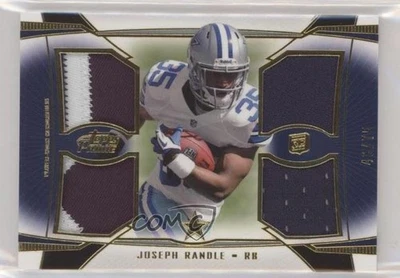 2013 Topps Prime Quad Relics Gold /75 Joseph Randle #QR-JR Rookie RC - Image 1 of 2