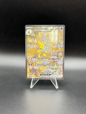 Alakazam EX 201/165 Scarlet & Violet 151 Pokemon TCG English Special Sir - Image 1 of 2
