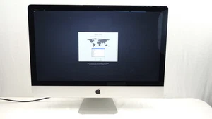 2013 Apple 27" iMac A1419 | 3.4GHz Intel Quad Core i5 16GB RAM 1TB HDD nc - Picture 1 of 3