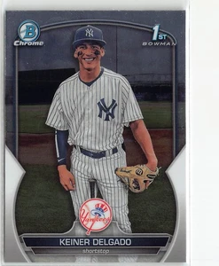 2023 Bowman Chrome Prospects #BCP-191 Keiner Delgado - Picture 1 of 2