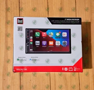 Dual Xdcpa73w Media Receiver with wireless Android Auto & Apple CarPlay **NEW** - Picture 1 of 4