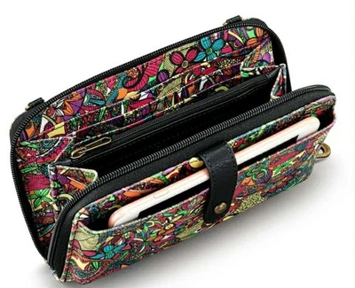 Cartera sin asas bandolera floral Sakroots  Foto 1 de 3