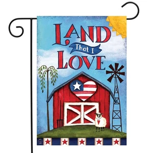 Briarwood Lane Land That I Love Patriotic Garden Flag - Picture 1 of 4