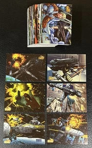 1997 Topps Star Wars Vehicles Complete Base Card Set 1-72 NRMT/MT - Picture 1 of 2