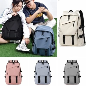 Oxford Stoff Rucksack große Kapazität Laptop Businesstasche Student Schultasche GB - Bild 1 von 18
