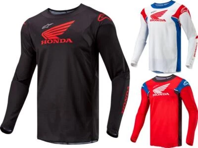 Camiseta deportiva icónica Alpinestars Honda Racer MX/ATV/UTV moto de cross carrera '24 Foto 1 de 3