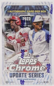 2023 Topps Chrome Update Series Baseball Hobby Box Factory Sealed - Picture 1 of 3