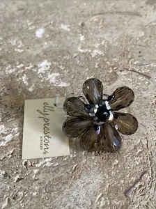 NWT Elly Preston Fione Ring Crystal Sizable Ring Size 7 #1909 - Picture 1 of 8