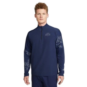 Camiseta Nike Run Division Element 1/4 Cremallera Azul Marino Talla 2XL DQ6526-410 - Imagen 1 de 6