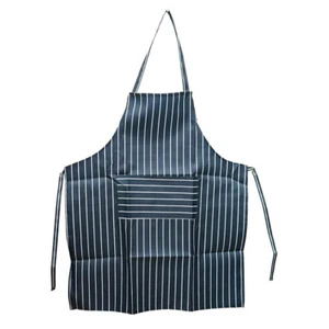 Delantal con bolsillos barbacoa hornear catering hombre mujer dama - Imagen 1 de 4