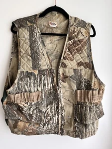 Sports AField Shooting Vest Mens LargeCamo Realtree Zip Up Hunting - Picture 1 of 8