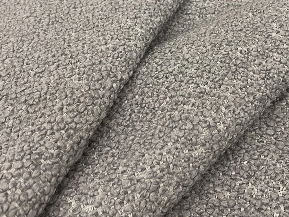 Kravet Couture Wool Linen Boucle Uphol Fabric- Rahmani / Dove 2.65 yd 35903-21