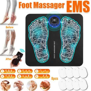 EMS Foot Massager Leg Electric Deep Reshaping Kneading Muscle Pain Relax Machine - Picture 1 of 60