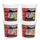 Smoking Wood BBQ Pellets Apple Cherry Hickory Mesquite- 4 Pack of Pints Value...
