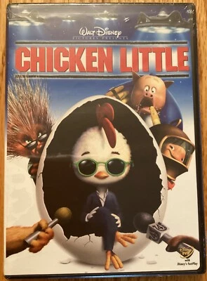 Chicken Little Disney DVD with Zach Braff, Joan Cusack, Dan Molina, Steve Zahn - Image 1 of 2