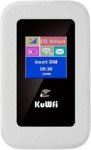 Kuwfi 4G Mobile Portable Wifi 4G Wireless Router 150Mbps Hotspot Mini Pocket - Picture 1 of 8