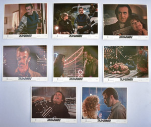 1984 Runaway Action Movie Original Lobby Cards 11" X 14" Set Of 8 Tom Selleck