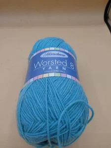 Herrschners Worsted 8 Yarn - 8 oz. - 489 Yards - Blue - Picture 1 of 2