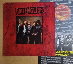 EX / BAD ENGLISH - Self Title [ 1990 KOREA First Vinyl ] w/Insert - Picture 1 of 4